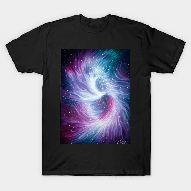 The black hole in the galactic center of Milky way T-Shirt by CORinAZONe